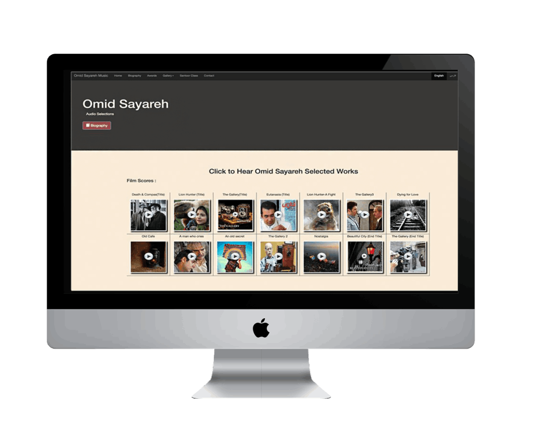 site signers gallery-omid_sayareh_web designer
